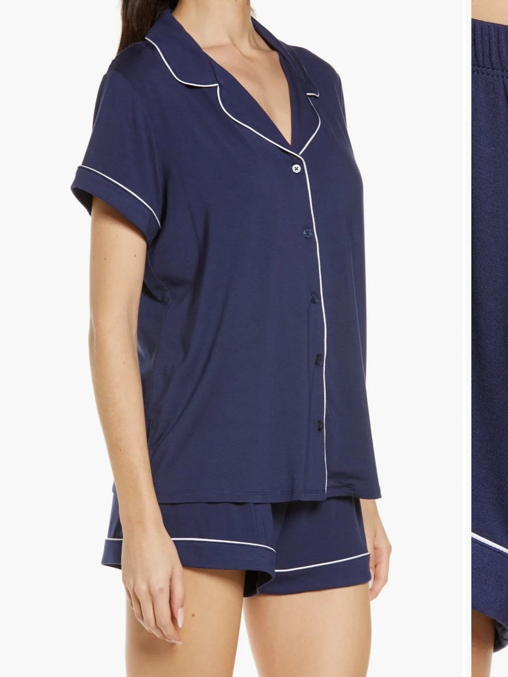 EUC Nordstrom Moonlight Eco Short Pajamas in pink - Picture 8 of 12